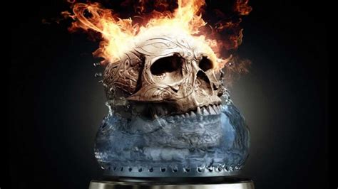 Fire Skull Animated Wallpaper Youtube