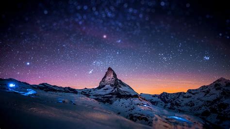 Night View Of Sky Full Of Stars Nature Wallpapers