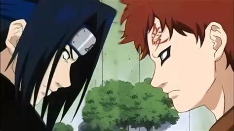 Sasuke Vs Gaara Full Fight Chunin Exams Sasuke First Time Use