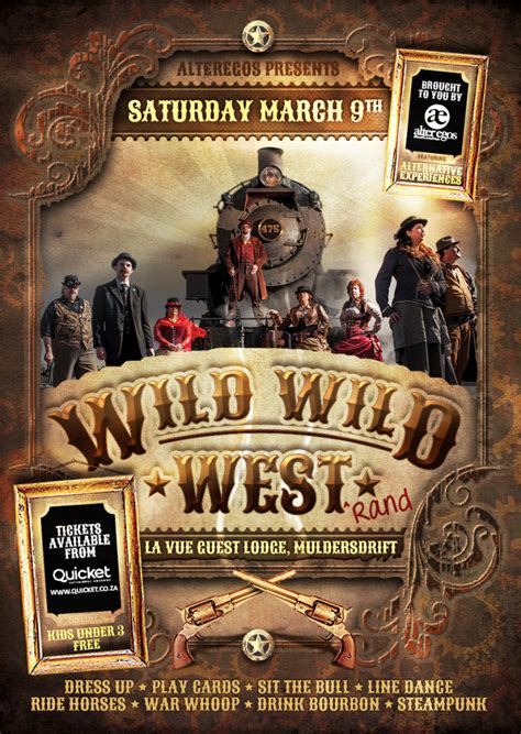 Wild Wild West 2019 Poster And Flyer Design Pixelmagic