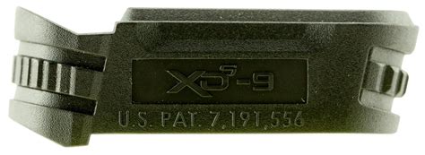 Springfield Armory Xds5902m Xd S 9mm Magazine Sleeve Black
