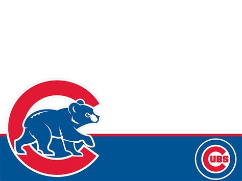 Chicago Cubs Logo Tim Chicago Cubs Olahraga Baseball Wallpaper Hd