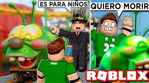 Juega a baldi parkour en kogama gratis online sin descargas en juegos.net VISITAMOS el MEJOR PARQUE de DIVERSIONES de ROBLOX ?? - YouTube