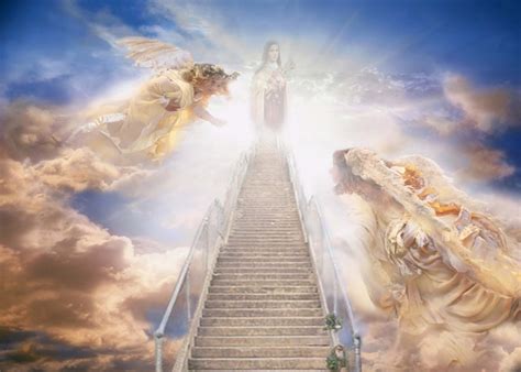 Angels In Heaven Stairway To Heaven Jesus Images