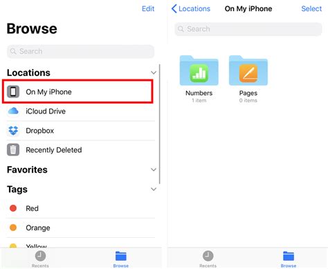 The methods above are the fastest. How to change the default save location for iOS Files ...