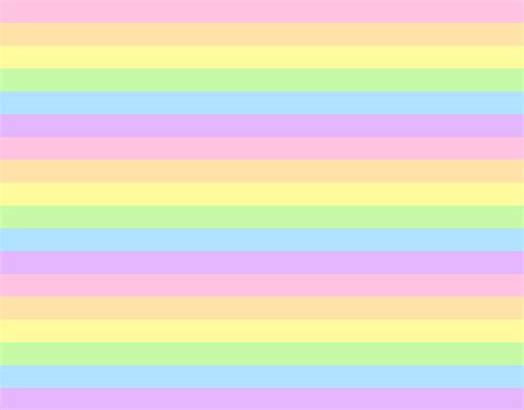 Cute Pastel Rainbow Striped Pattern Free Clip Art