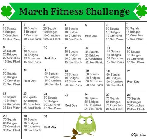 Mail Jean Schneider Outlook March Fitness Challenge Workout