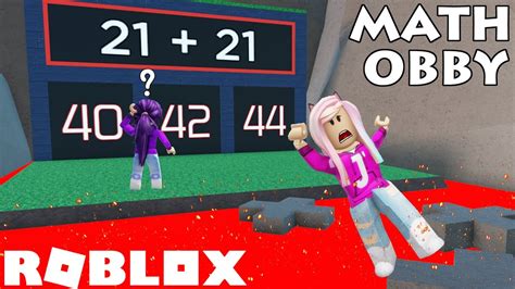 Math Obby On Roblox 🧮 Youtube