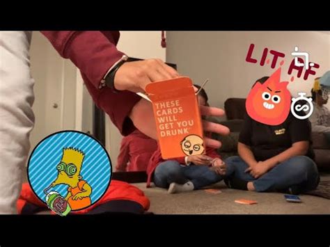 These cards get you drunk. THESE CARDS WILL GET YOU DRUNK *must drink* - YouTube