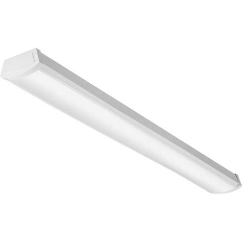 Lithonia Lighting 4 Ft 2900 Lumen Cool White Led Wraparound Light In