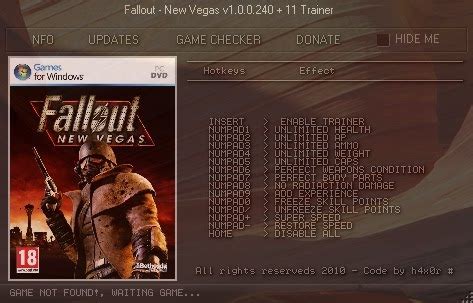 Cheats For Fallout New Vegas Pc Lenaresource
