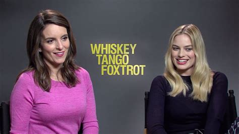 Tina Fey And Margot Robbie Whiskey Tango Foxtrot Interview Hd Youtube