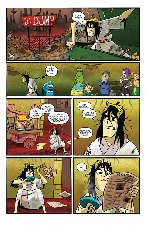 Read Online Samurai Jack Comic Issue 16