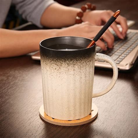 400ml Large Coffee Mug Tea Cup Cool Porcelain Office Cafe Mug