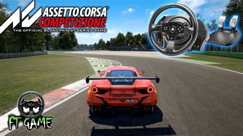 Assetto Corsa Competizione Gameplay And Thrustmaster Settings Youtube