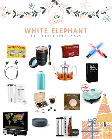The Ultimate White Elephant T Guide For 2019 Under 25 Ts