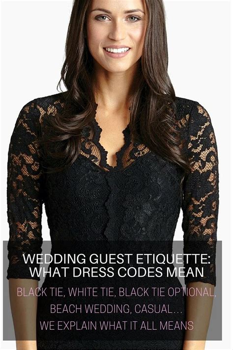These women dresses for wedding reception allow different figures and skin colors. Wedding Guest Etiquette: Dress Code Edition ...