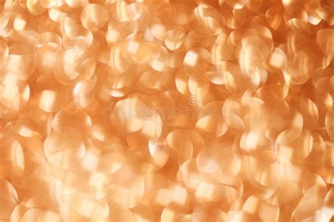 Golden Made By Bokeh Effect Abstract Background Copy Spac Stock Image
