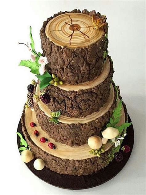 Forest Theme Wedding Cake Ideas To Make Your Special Day Even More