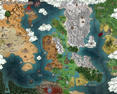 Midgard World Map