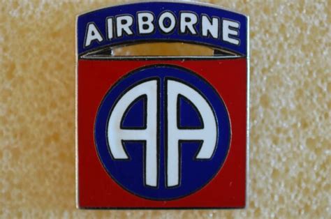 Us Usa Army 82nd Airborne Division Military Hat Lapel Pin Ebay