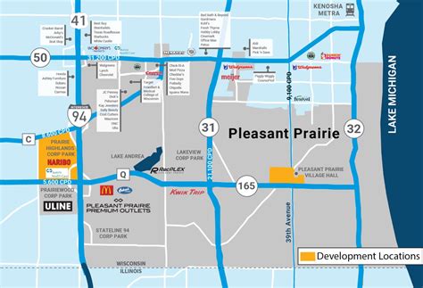 Economic Development Village Of Pleasant Prairie