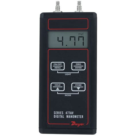 Series 477av Handheld Digital Manometer Are Available With Pressure