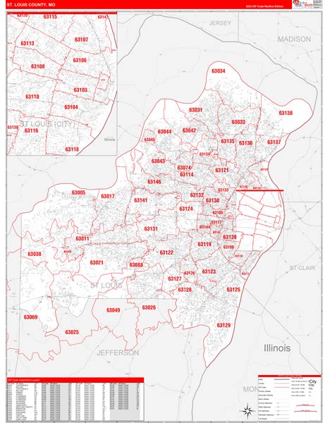 Zip Codes St Louis Map Iucn Water