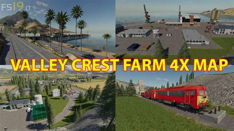 Valley Crest Farm 4x Map V 14 Fs19 Mods Farming Simulator 19 Mods