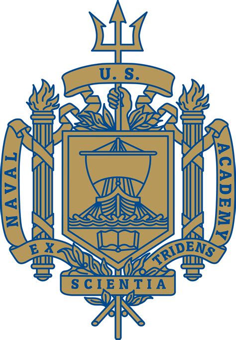 United States Naval Academy Trident Logo Blurredsight