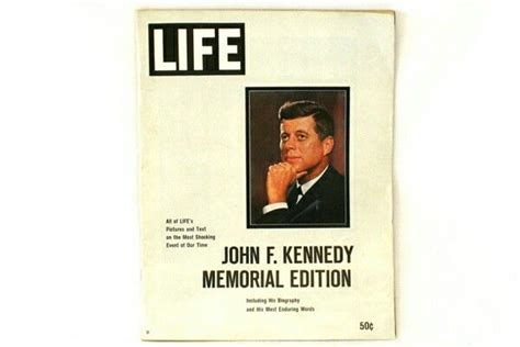 This 1963 Edition Of Life Magazine Is The Memorial Edition To John F