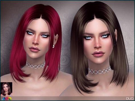 Anto Dua Hair For The Sims 4 Cabelo Sims Cabelo Estilo Bob Cabelos