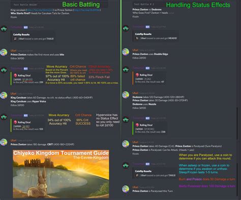 Tournament Battle Mechanics By King Cerulean On Deviantart