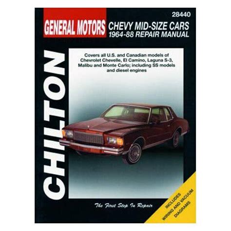 For Chevy Malibu 1964 1983 Chilton Repair Manual Ebay