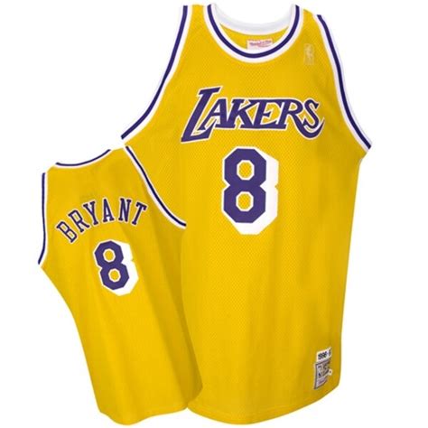 Mitchell And Ness Los Angeles Lakers Kobe Bryant 1996 97 Hardwood
