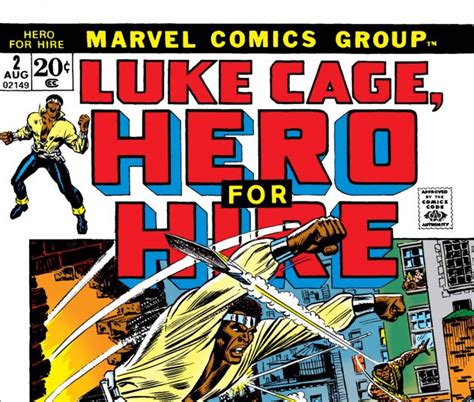 Luke Cage Hero For Hire 1972 2 Comic Issues Marvel