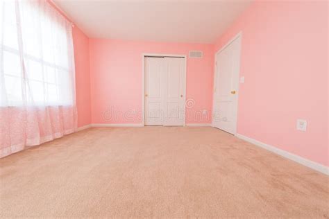Empty Pink Room Stock Photo Image Of Flooring Pristine 20800762