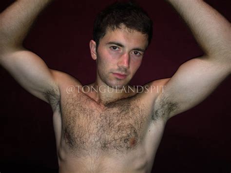 Tongue And Spit On Twitter Cruise Showing His Hairy Armpits