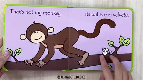 Usborne Thats Not My Monkey Touchy Feely Books By Alphabetbabies