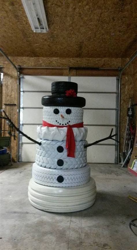 Take a look at these creative snowman ideas for christmas, which will melt your heart during the christmas season. Tire Snowman | Christmas decor diy, Outdoor christmas ...
