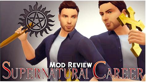 Supernatural Career Mod EspaÑol Los Sims 4 Mod Review Youtube