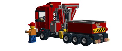 Lego Instructions Motrice 4 Assi Con Gru Livrea Scania Lego