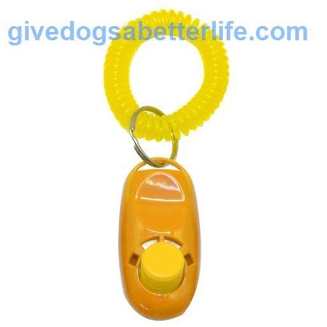Dog Clicker Training With Key Ring And Wrist Strap 7 Colors Dog