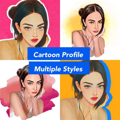 Create A Unique Cartoon Avatar Headshot From Your Photo By Supersherly