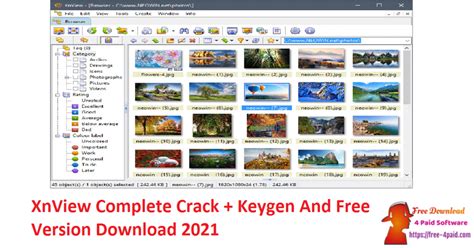 Xnview mp/classic is a free image viewer to easily open and edit your photo file. XnView Complete V2.49.4 With Full Serial Keys + License Key Updated
