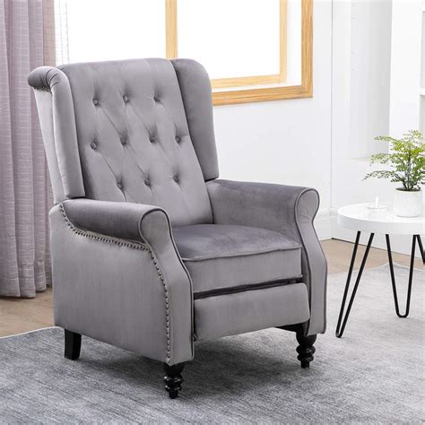 Buy Homesailing Adjustable Living Room Recliner Chair Grey Bedroom