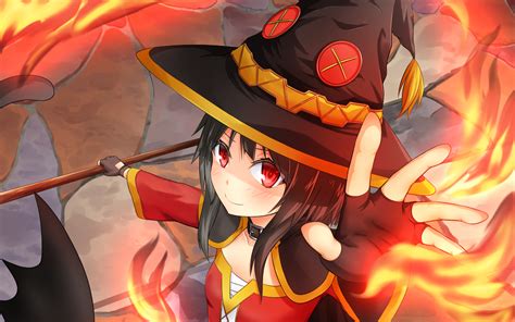 Anime Konosuba Gods Blessing On This Wonderful World Megumin Konosuba Konosuba Wallpaper