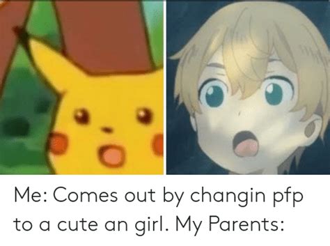 Me Comes Out By Changin Pfp To A Cute An Girl My Parents