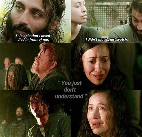 Rosita Espinosa And Siddiq Walking Dead Quotes Fear The Walking Dead Thats Love Best Shows