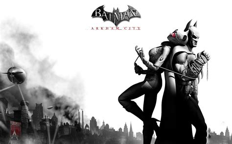 Fondos De Pantalla Batman Arkham City Mujer Catwoman Dirigible Ciudad Nubes Juego Nombre